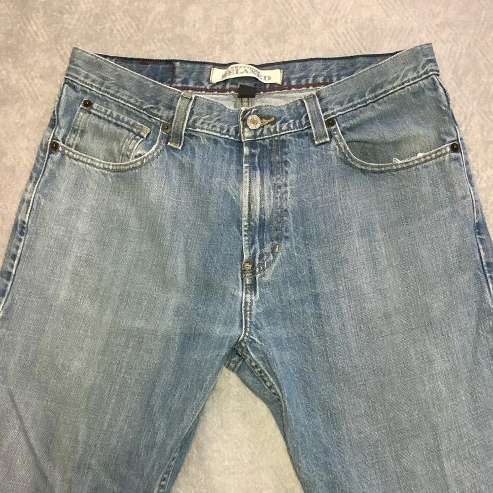 Tommy Hilfiger Freedom Relaxed Jeans 33x30 Straight Leg Denim